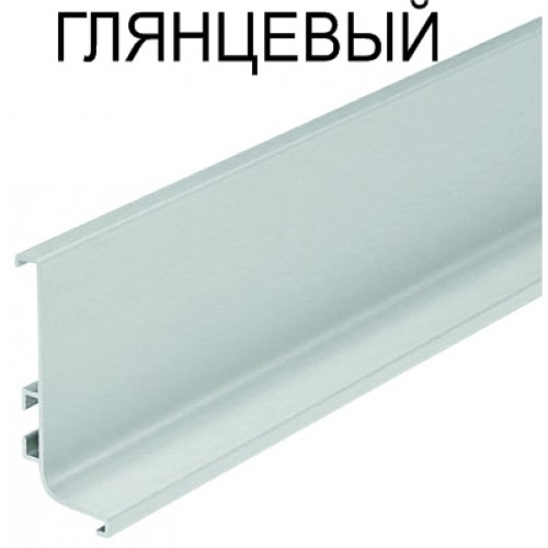 5704 Профиль фальш-ручка LED L-образный алюминий глянец 4,1м GOLA